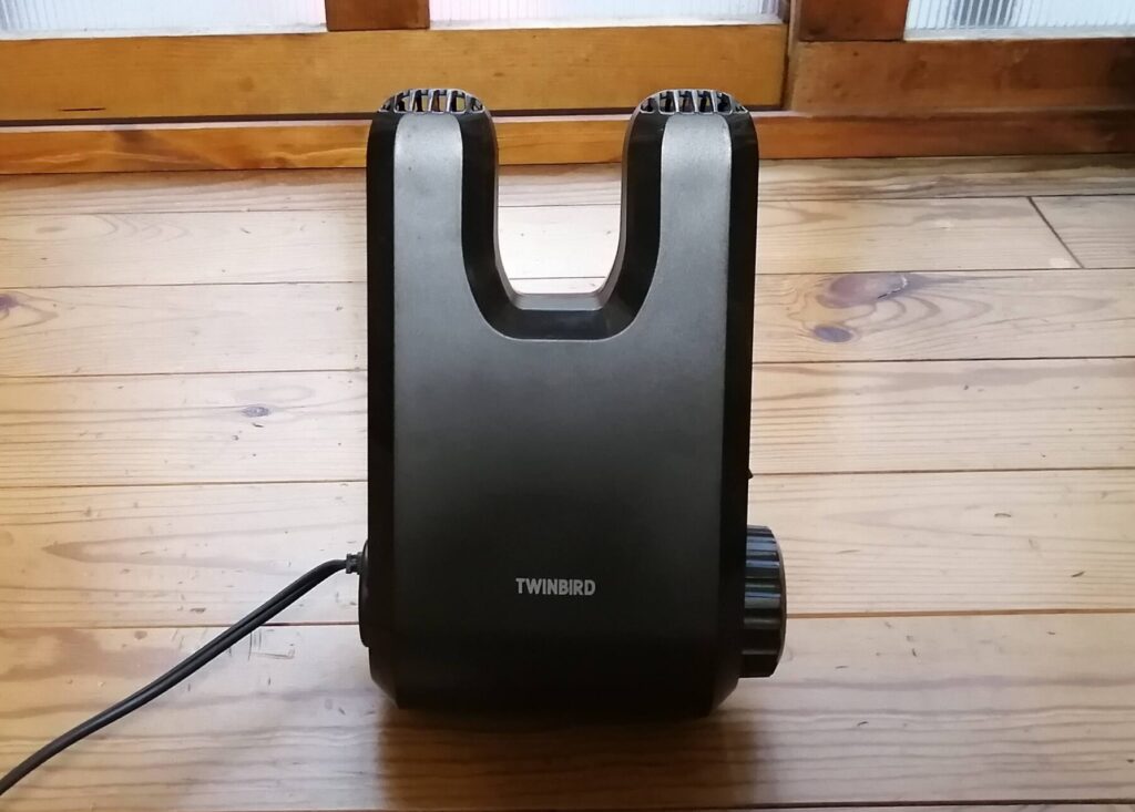 靴乾燥機が置いてある様子