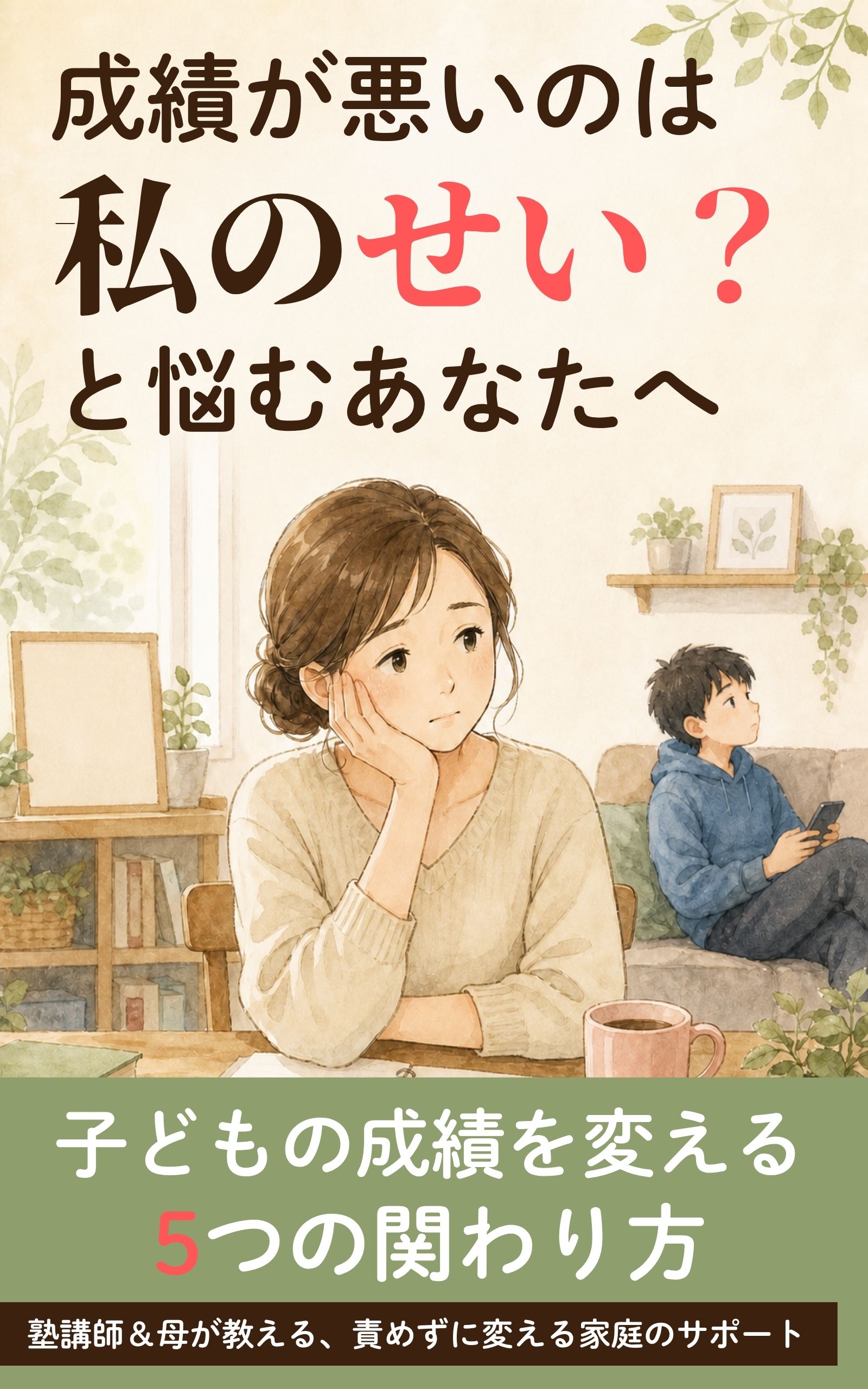 成績が悪いのは私のせいと悩むあなたへ